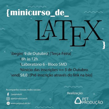 Minicurso de LaTeX