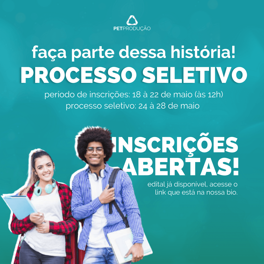 Processo seletivo 2021: Faça parte dessa história!